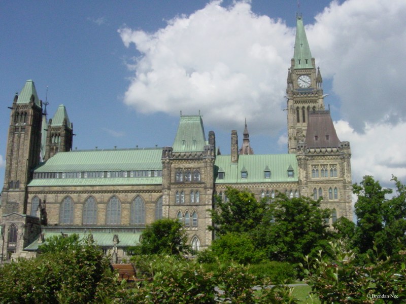 Ottawa - 035 Parliment (Side Exterior View)